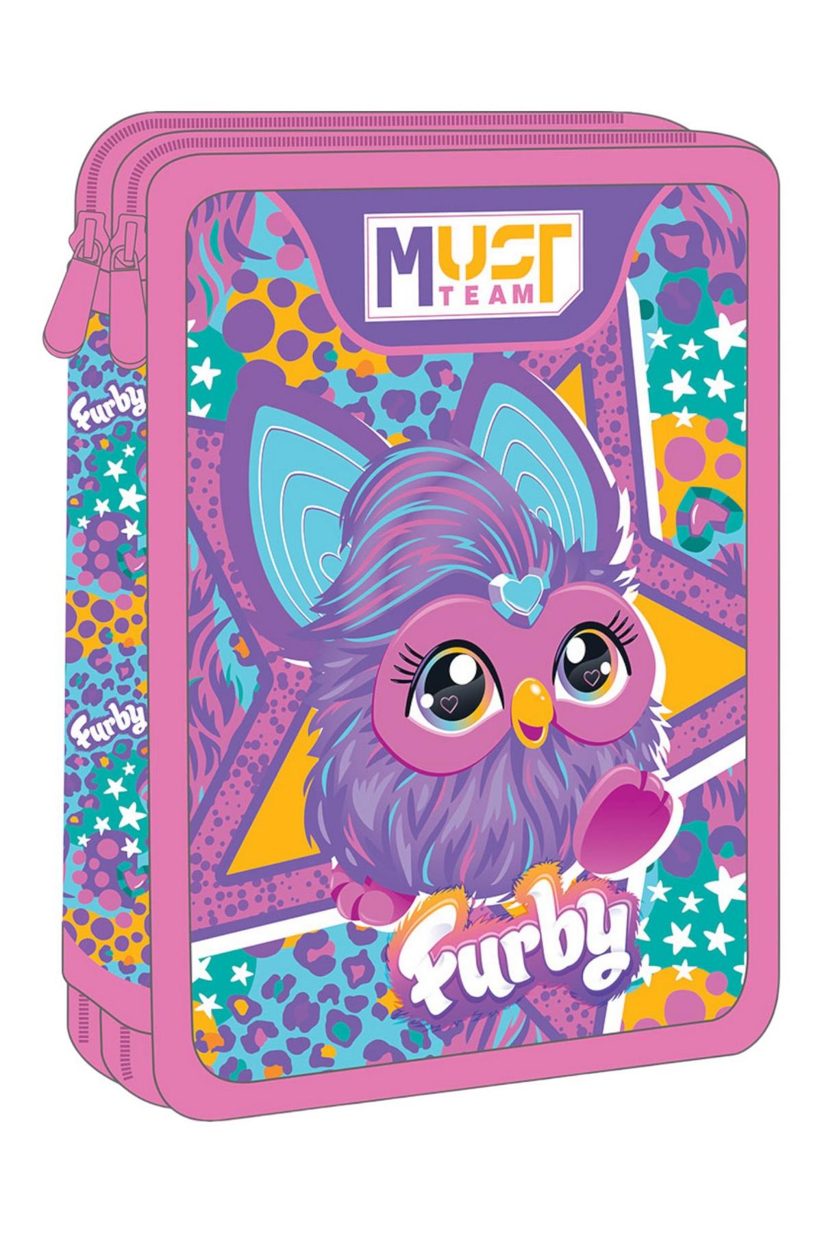 Κασετίνα Διπλή Γεμάτη Furby