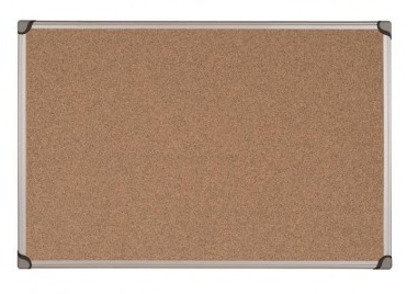 Πίνακας Φελλού 120x240cm με αλουμινένια κορνίζα