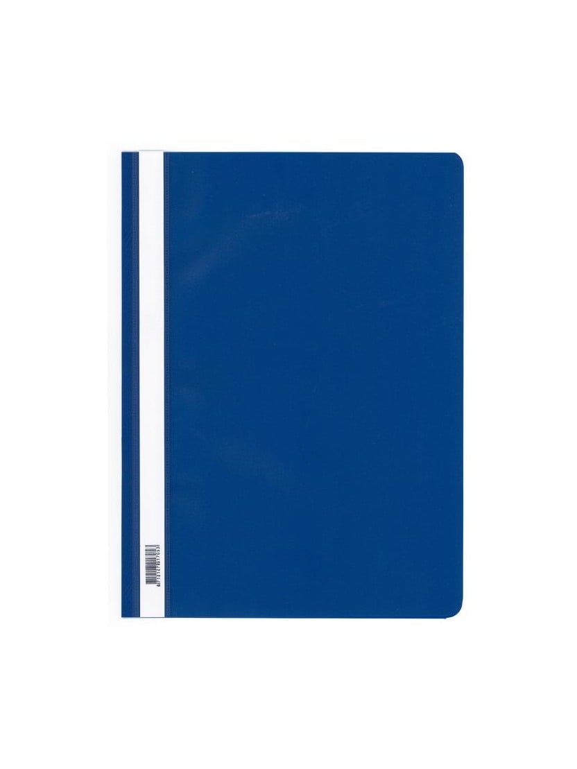 Ντοσιέ πλαστικο με έλασμα pp (Flat Files) μπλε