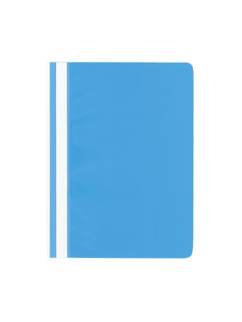 Ντοσιέ πλαστικο με έλασμα pp (Flat Files) γαλάζιο