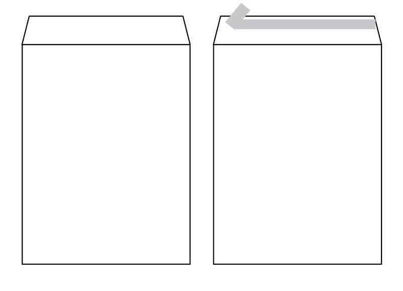 Χάρτινοι φάκελοι αλληλογραφιάς 250x176mm - 25 τεμάχια