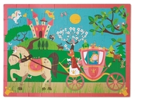Puzzle princess carriage