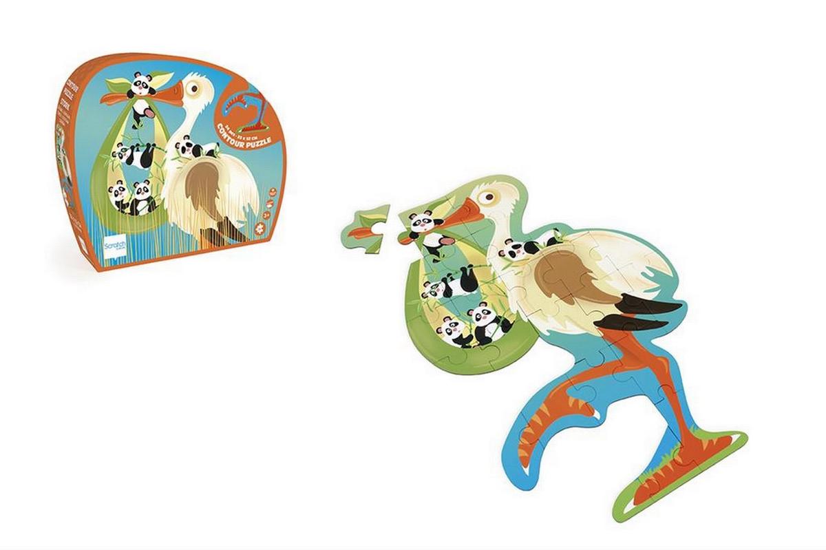 Puzzle stork 24pcs