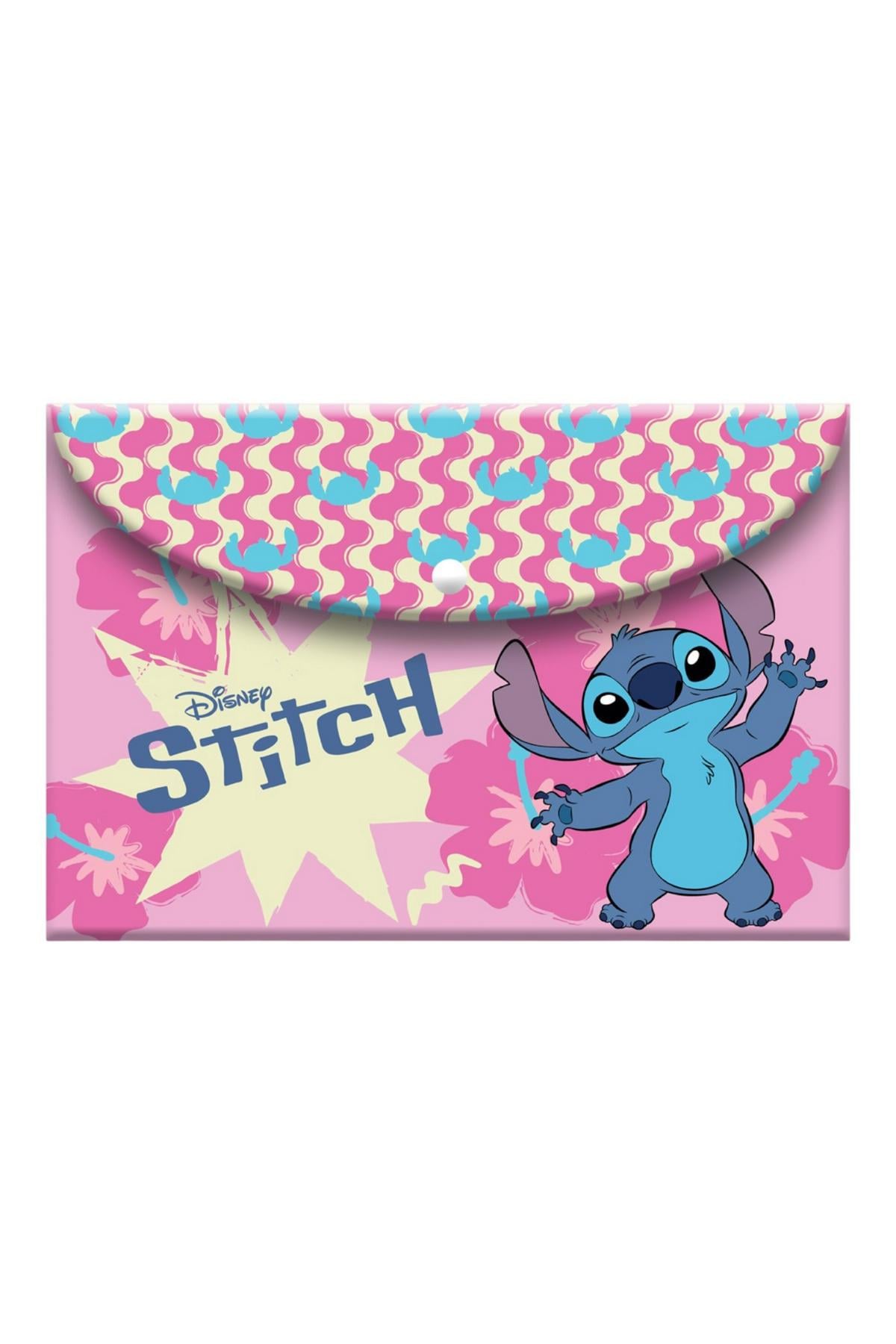 Φάκελος Πλαστικός Α4 με κουμπί - lilo & Stitch