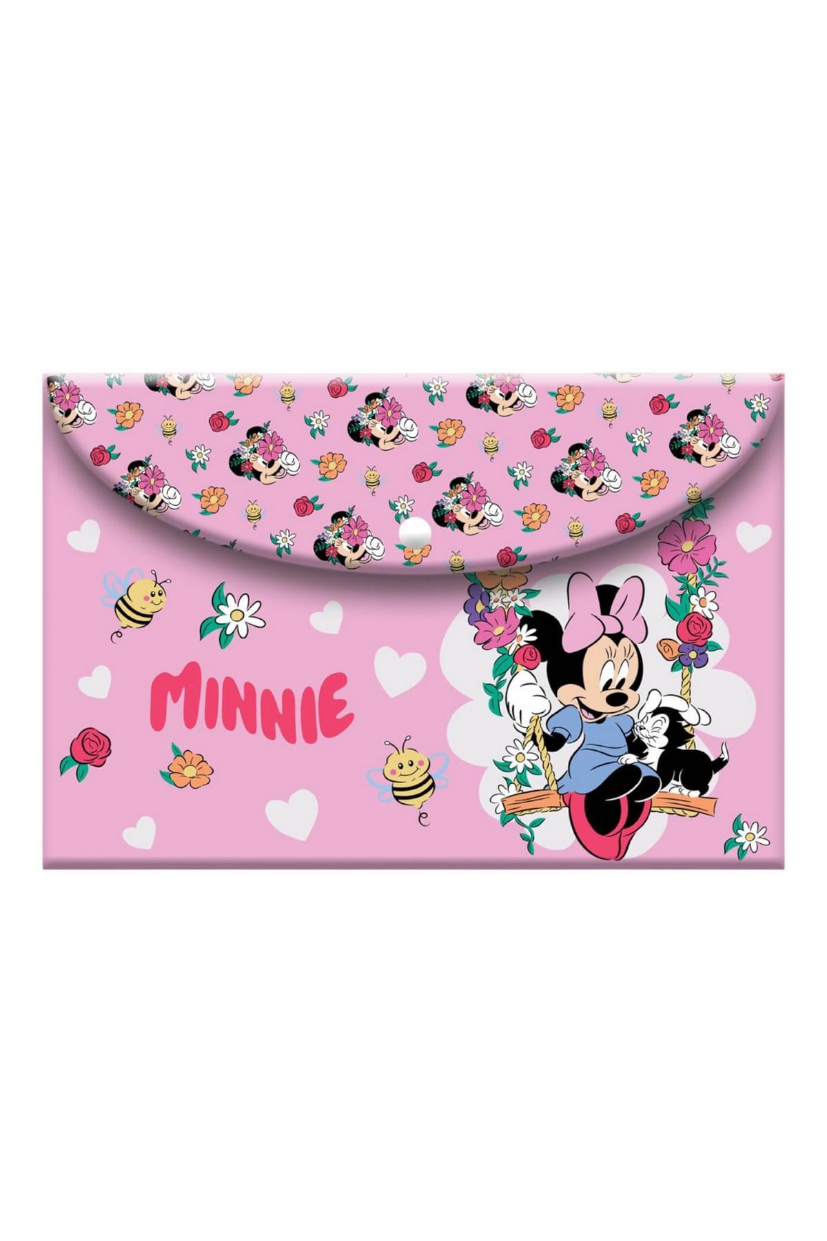 Φάκελος Πλαστικός Α4 με κουμπί - Minnie