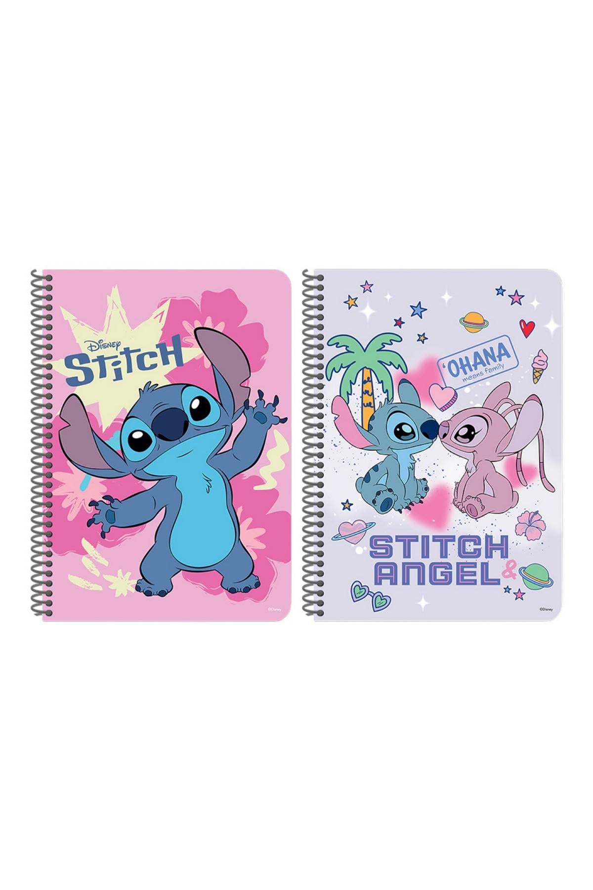 Τετράδιο Spiral 17x25 60φ. με 2 θέματα - Lilo & Stitch