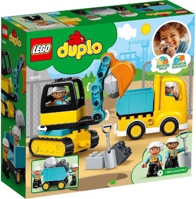 Lego Duplo: Truck & Tracked Excavator