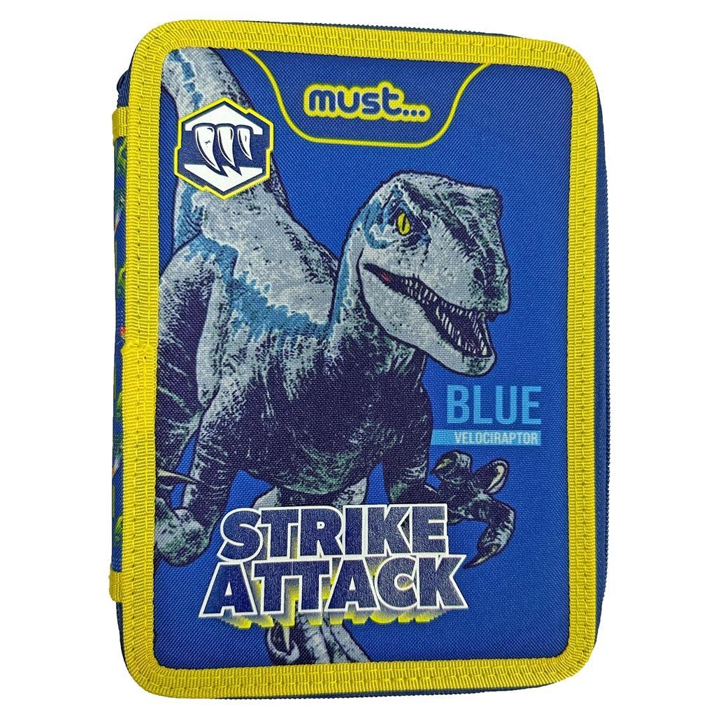 Κασετίνα διπλή γεμάτη Jurassic