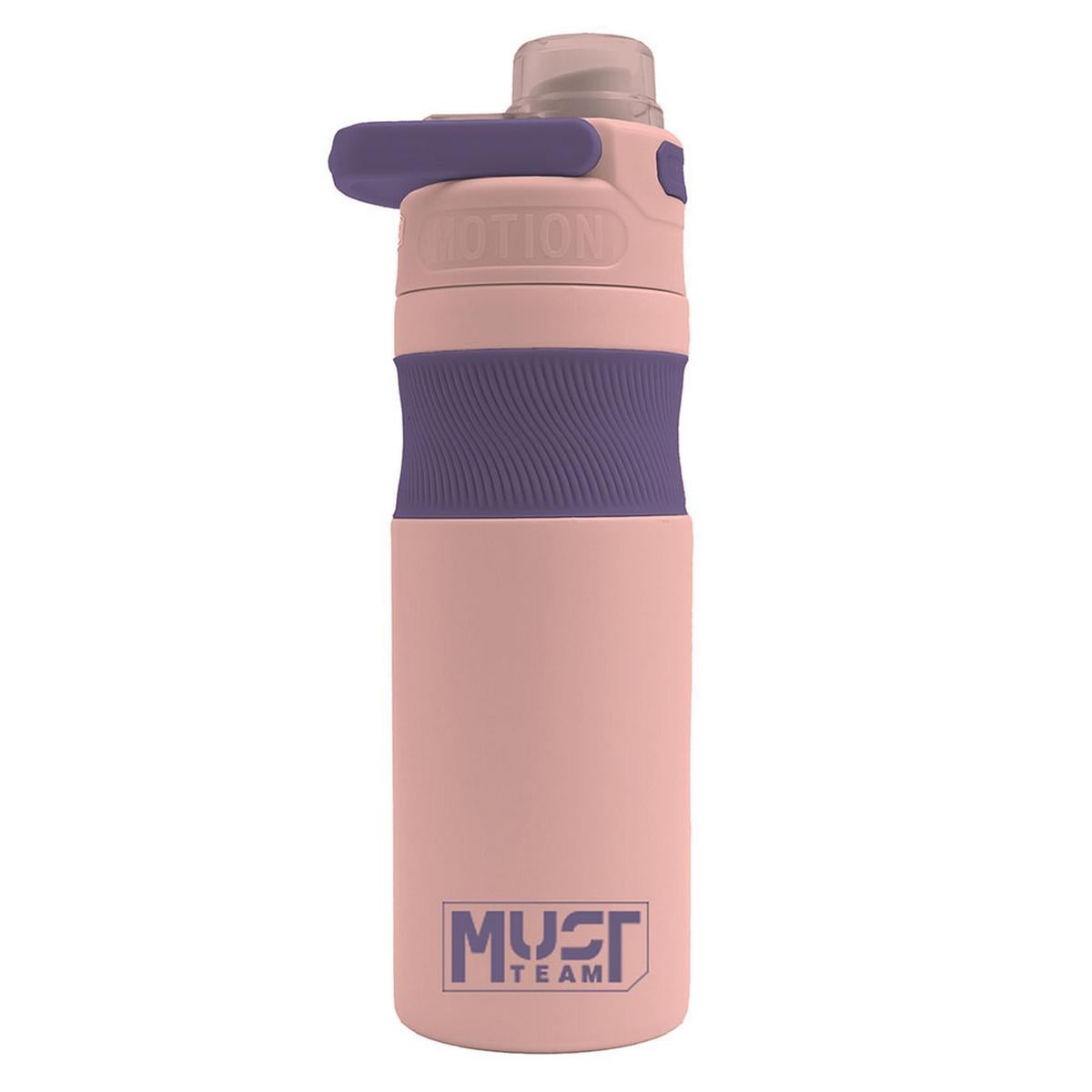 Θερμός Ανοξείδωτο 500 ml με χερούλι στο στόμιο Must - Μαύρο με Λαδί