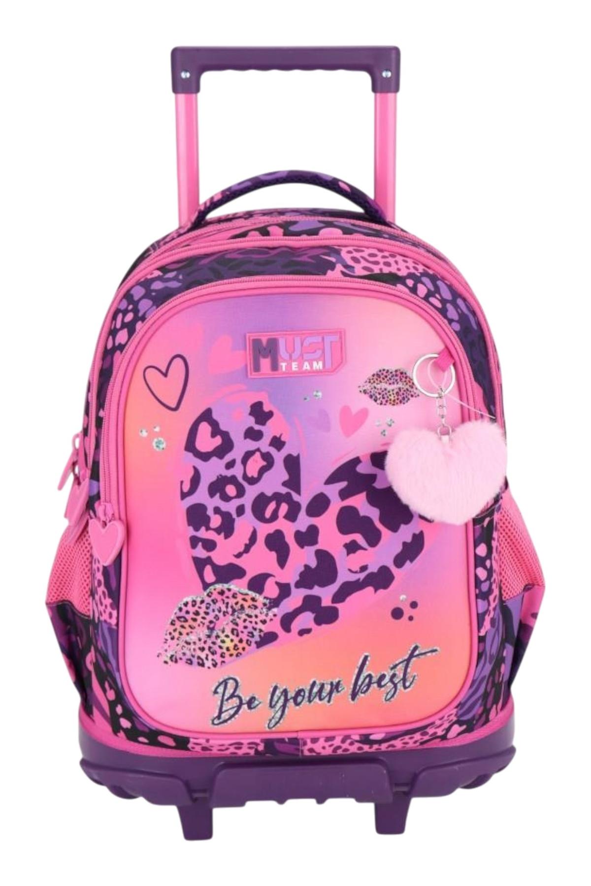 Τσάντα Τρόλεϊ Δημοτικού Must - Heart Print: Be your best