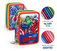 Κασετίνα τριπλή Avengers