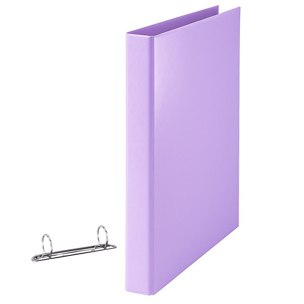Ring Binder A4 Παστέλ Μωβ