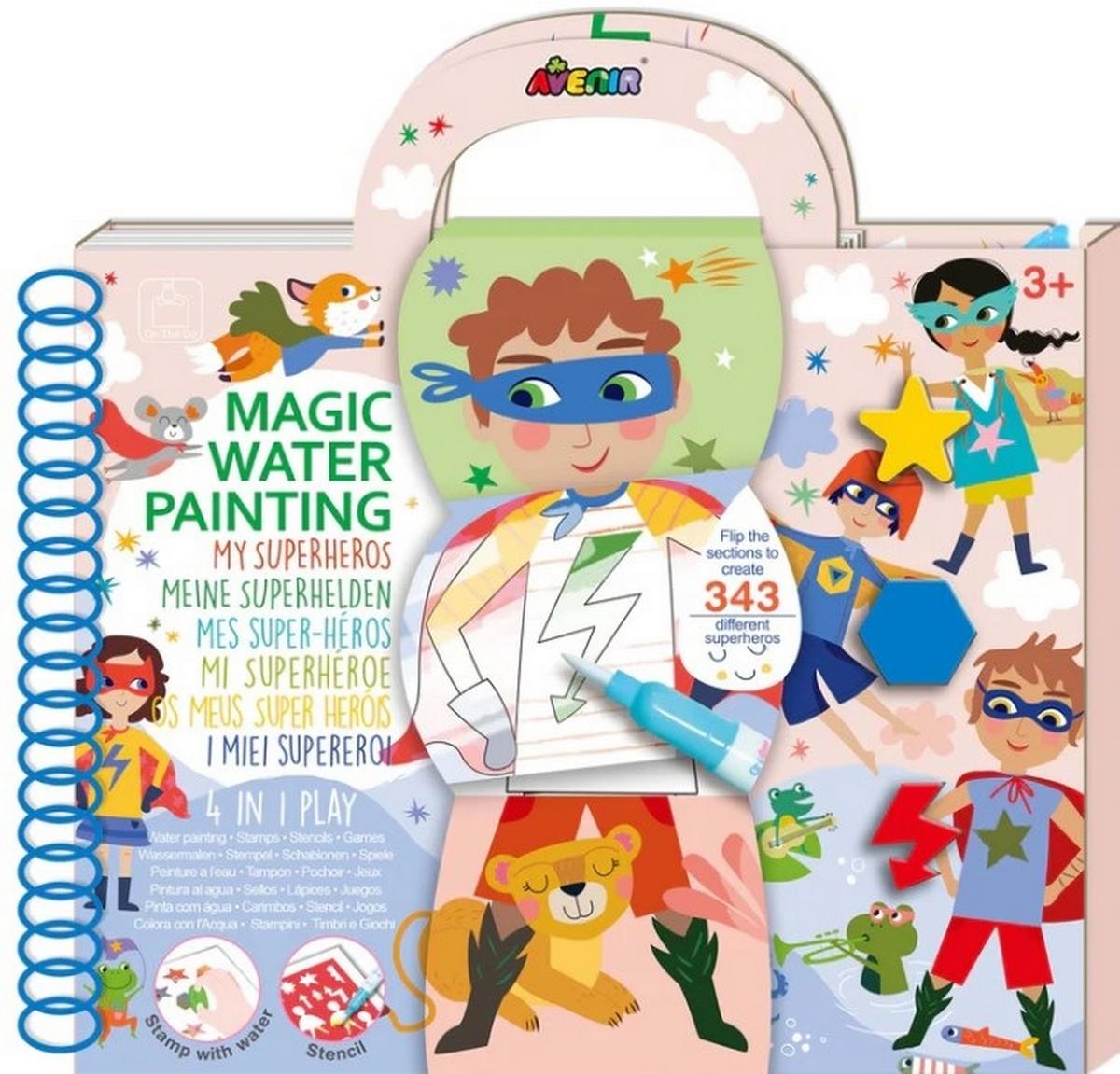 Magic Water Painting - My Super Hero