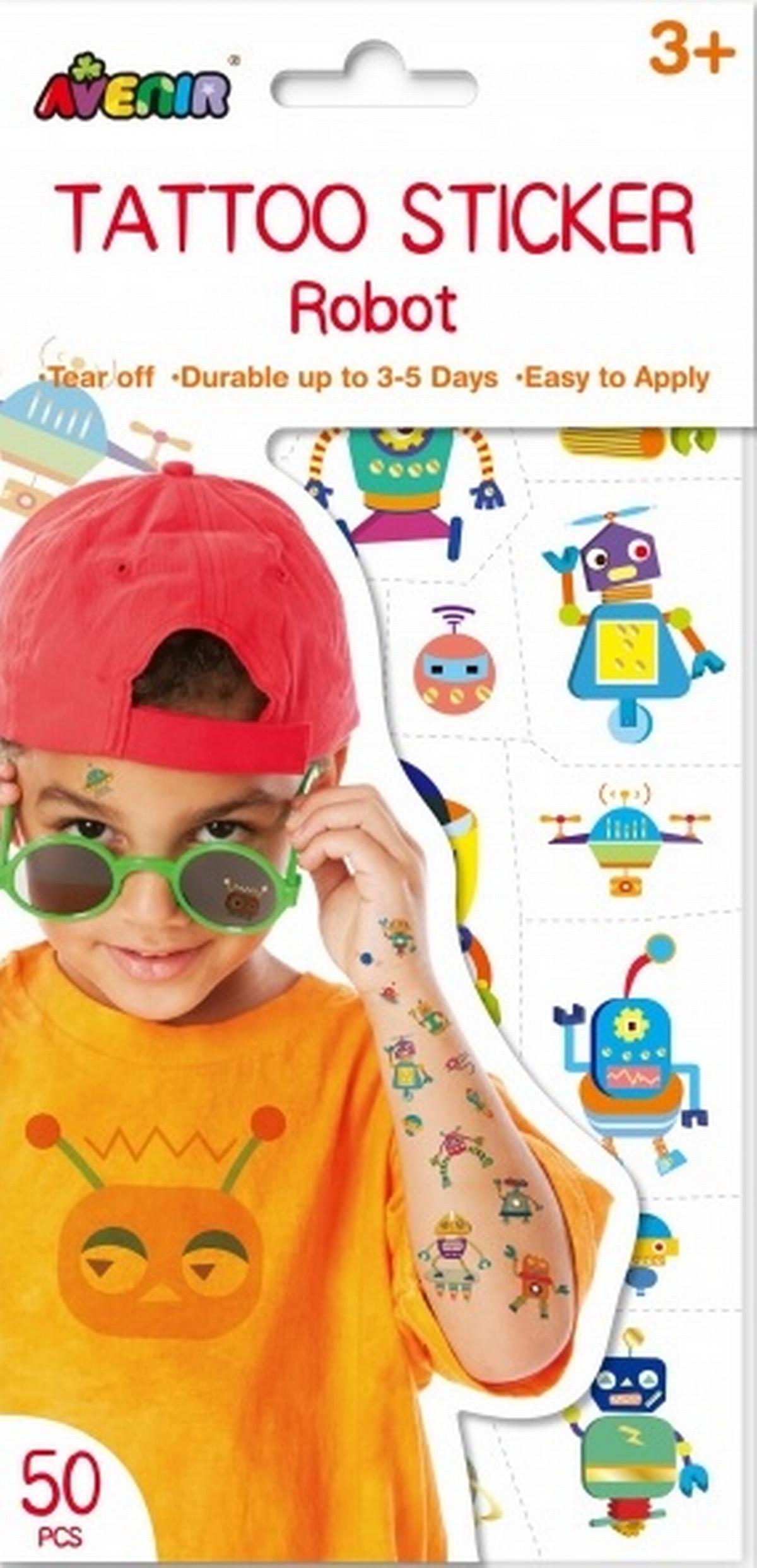 Tattoo Sticker - Robot