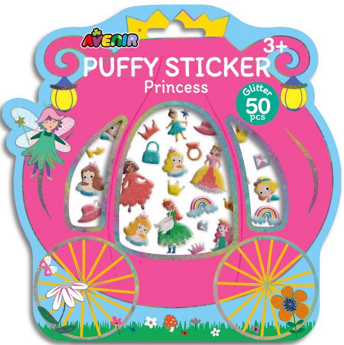 Puffy Sticker - Princess