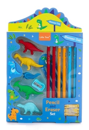 Dinosaur Club Stationery Gift Set