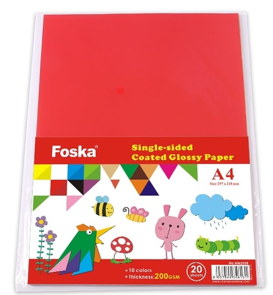 Χαρτί Glossy A4 200g - 10 pcs