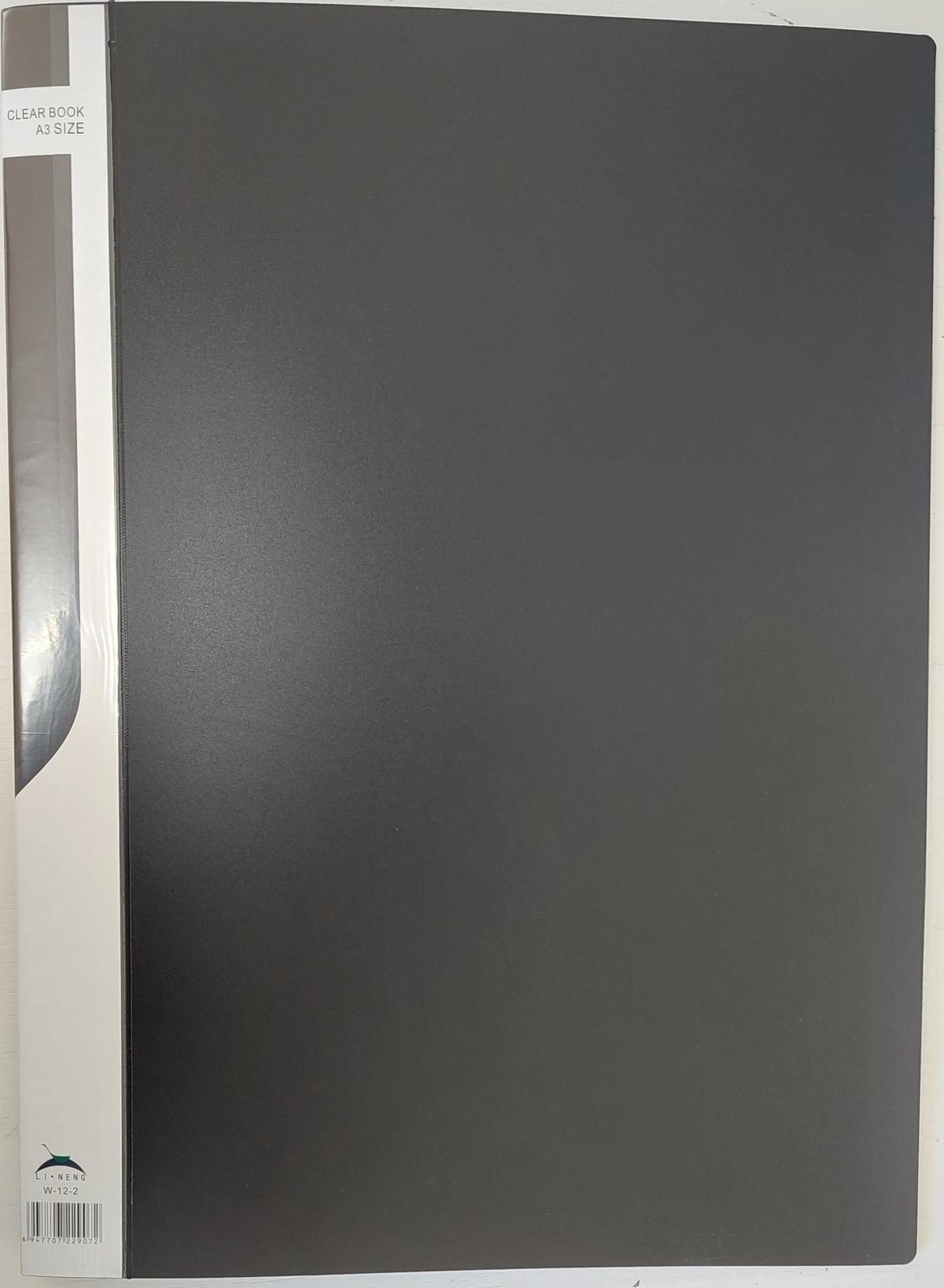 Clear book Α3 με 20 διαφανείς θήκες