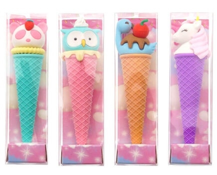 Fancy Eraser: Animal Ice Cream