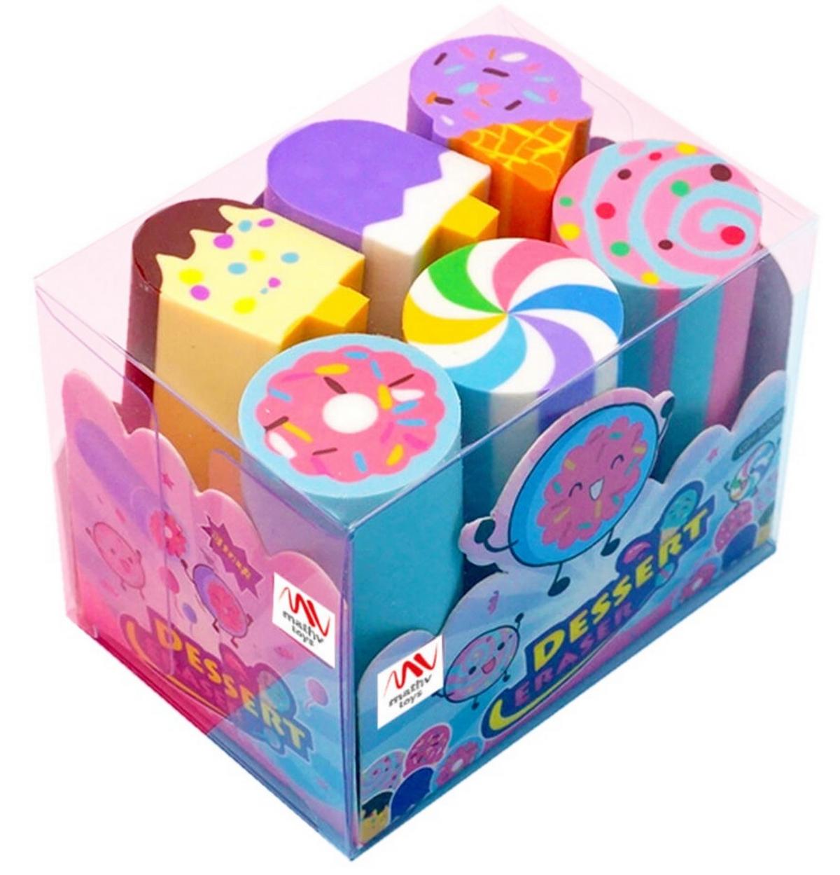 Fancy Eraser Set: Dessert