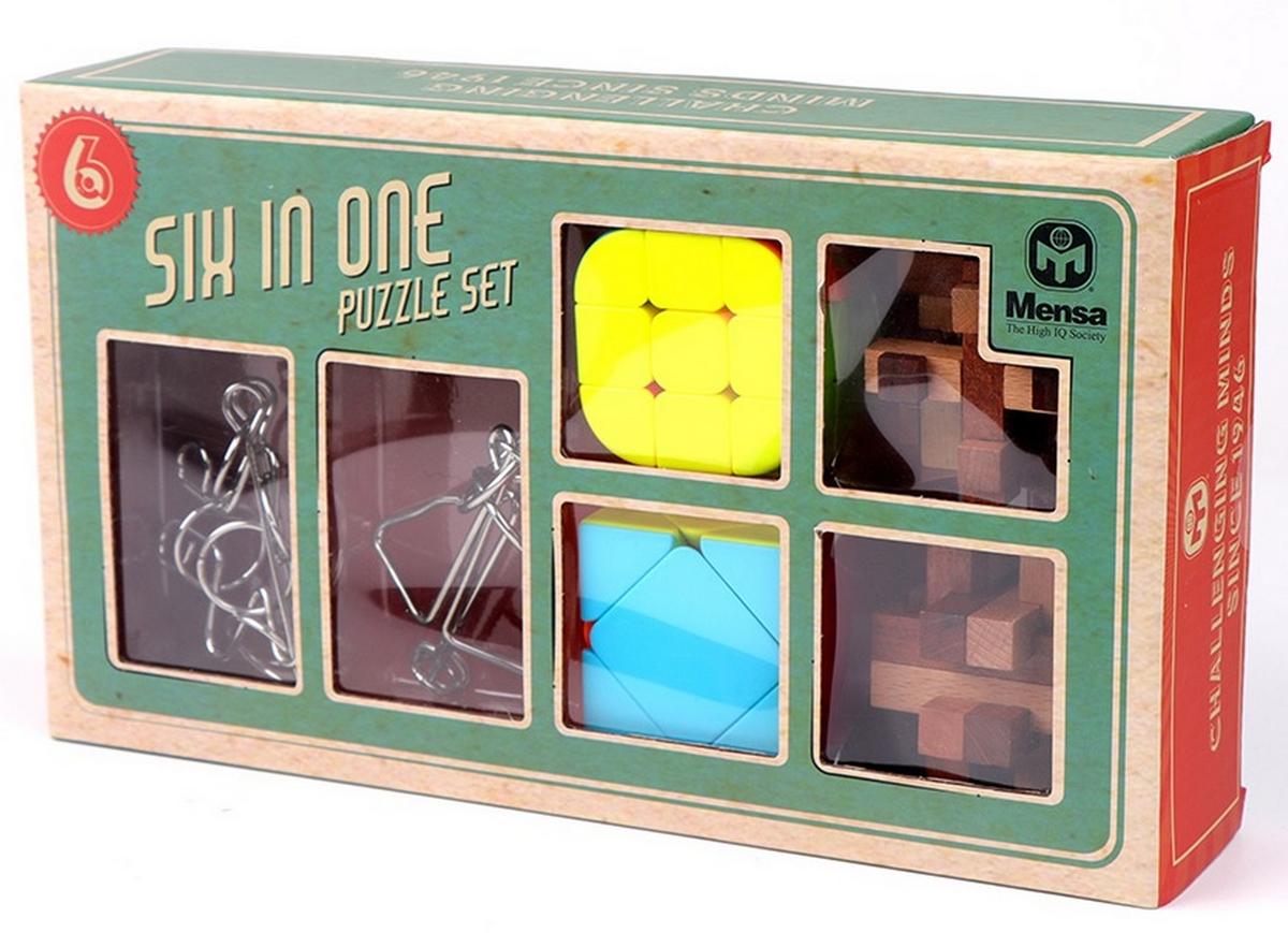 Mensa 6 in 1 Puzzle Set