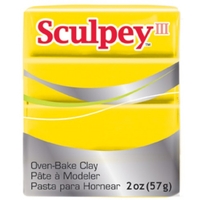 Πλακίδιο Sculpey III 57g YELLOW
