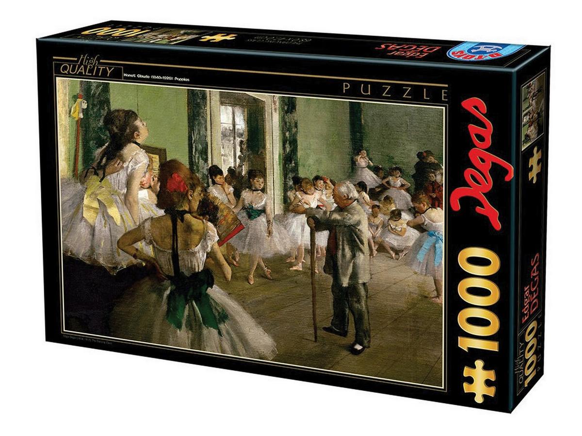 Παζλ 1000 τεμαχίων - Edgar Degas: Τάξη χορού