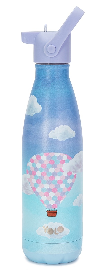 Μεταλλικό Θερμός με στόμιο 500ml Yolo - Hot Air Ballon