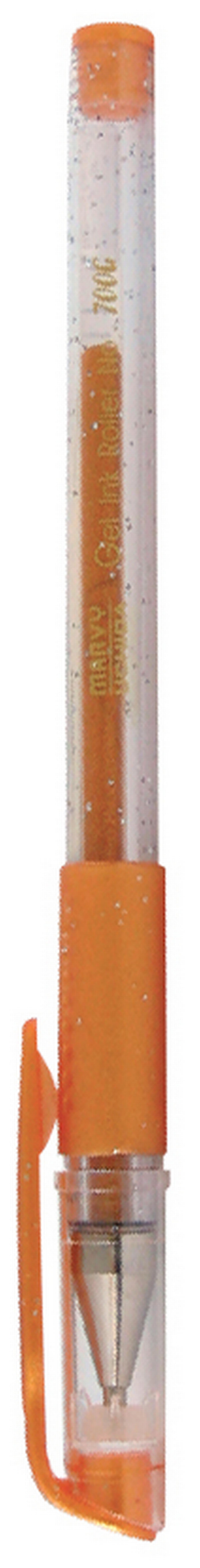 Στυλό Glitter gel - πορτοκαλί
