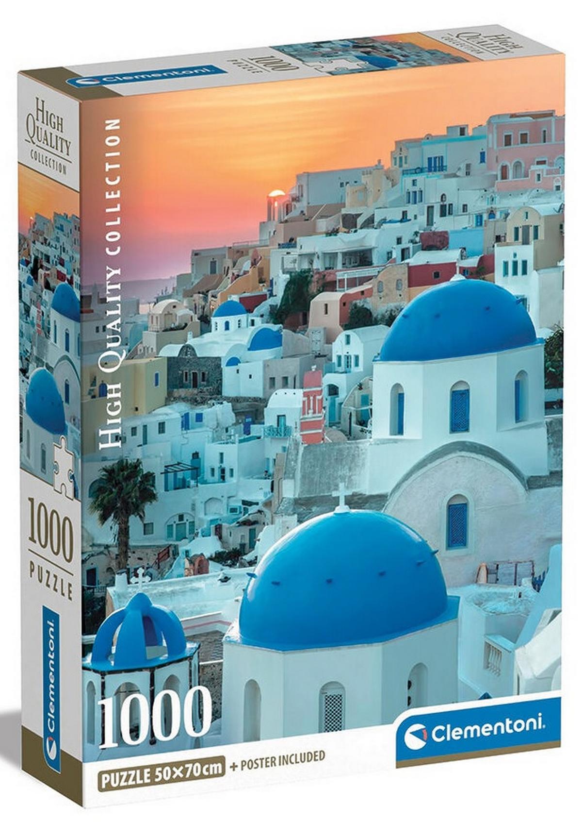 Παζλ 1000 τεμαχίων - Σαντορίνη