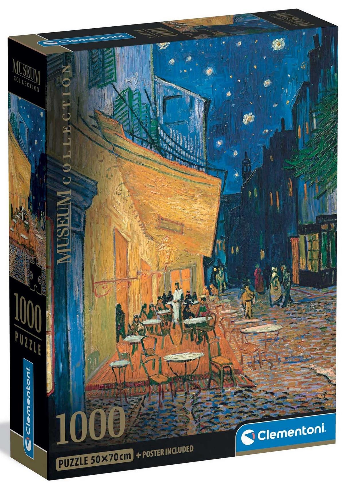 Παζλ 1000 τεμαχίων - Van Gogh : Καφέ τη Νύχτα
