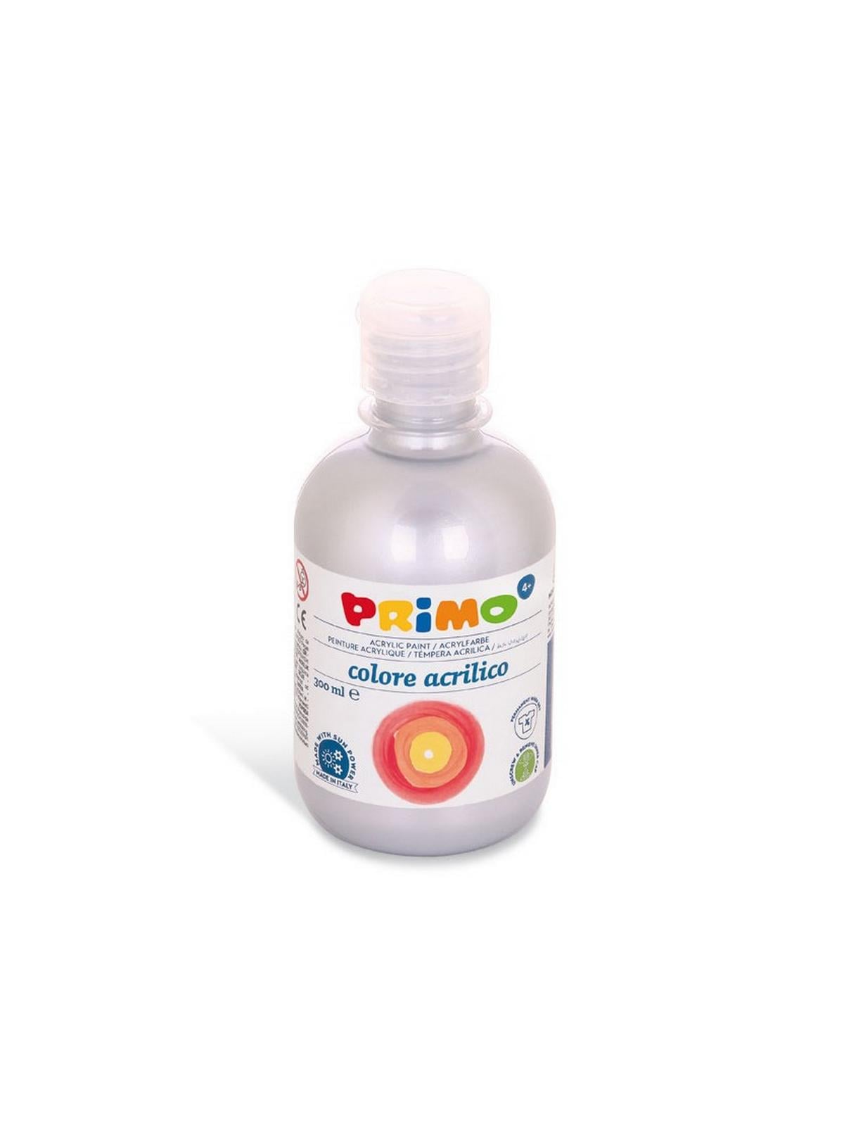 Ακρυλική Τέμπερα σε μπουκάλι 300ml Ασημί
