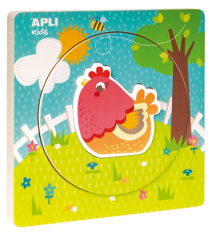 Apli Kids Puzzle Layers Hen