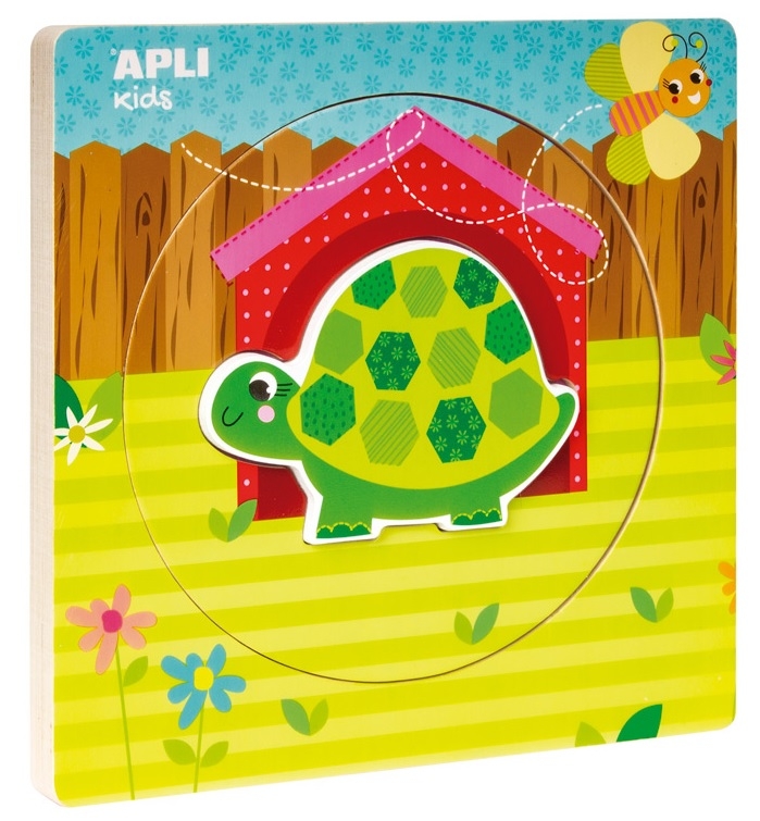 Apli Kids Puzzle Layers Tortoise