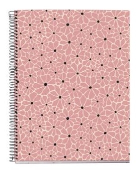 Τετράδιο σπιράλ Α4 100φ - Blush Boho Essence