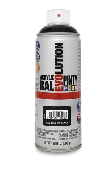 Acrylic Spray Gloss Black