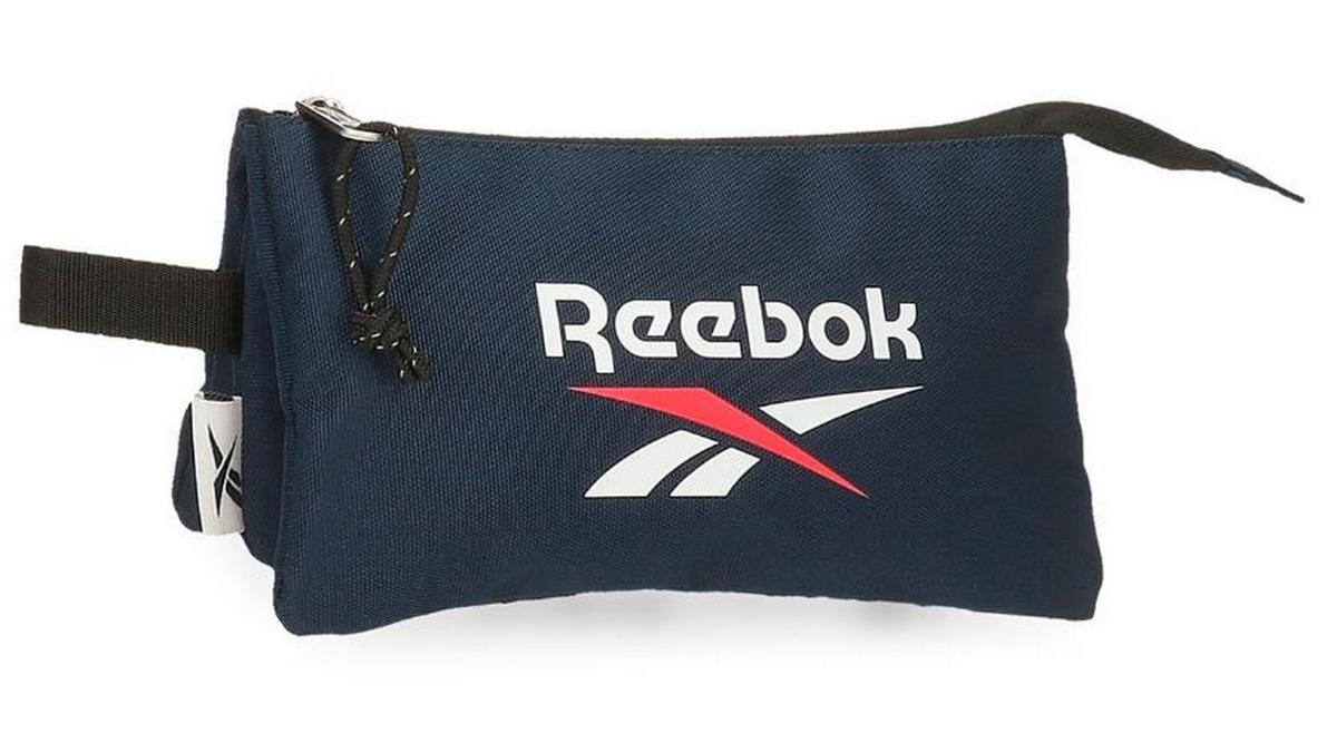 Κασετίνα τριπλή Reebok Boston Navy Blue