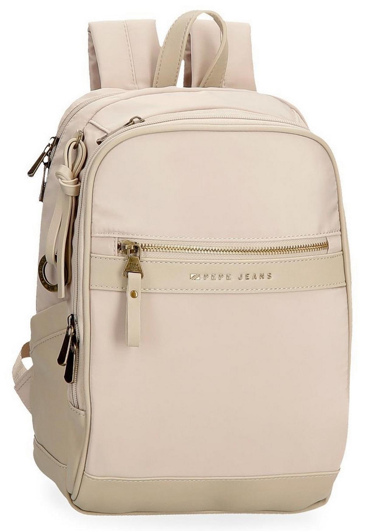 Τσάντα με θήκη Laptop Pepe Jeans - Morgan Beige
