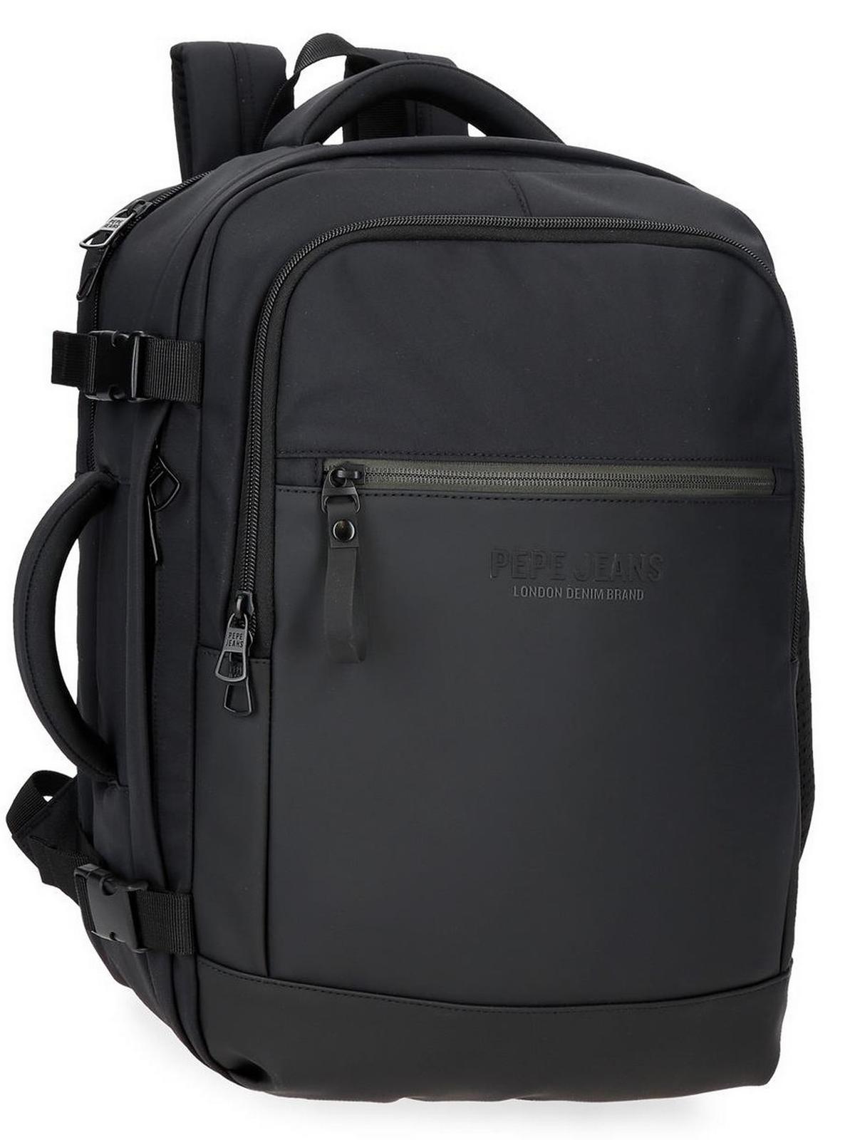Τσάντα με θήκη Laptop Pepe Jeans - Sail Up Black
