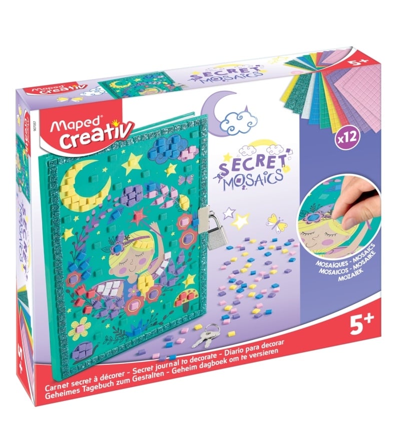 Secret Mosaics Μυστικό ημερολόγιο