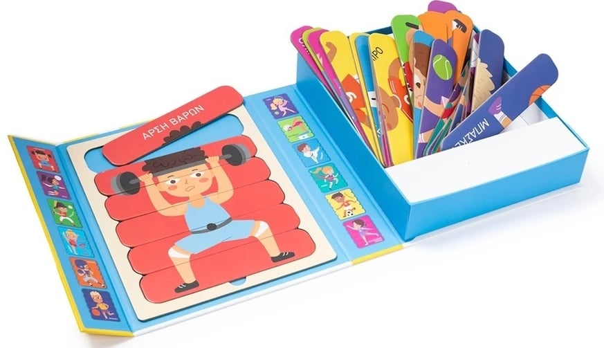 Stick puzzles: 12 αθλήματα