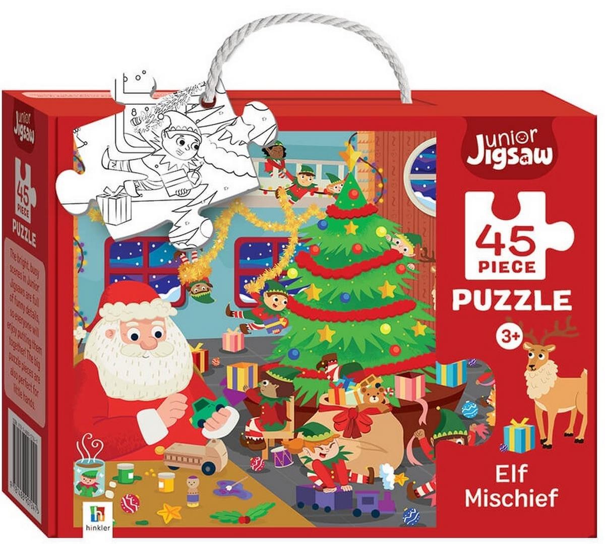 Carry & Play puzzle 45 pcs : Christmas Naughty Elf
