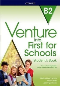 Venture into First for Schools Student's Book Pack + Voacabulary list Venture into First for Schools Student's Book Pack + Voacabulary list