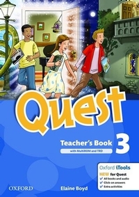 Quest 3 Teacher's Book & MultiROM Pack