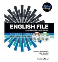 English File third edition Pre-intermediate MultiPACK B with iTutor and Online Skills
