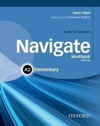 Navigate A2 Elementary Workbook with CD (with key)