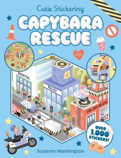 Cutie Stickering #2 Capybara Rescue