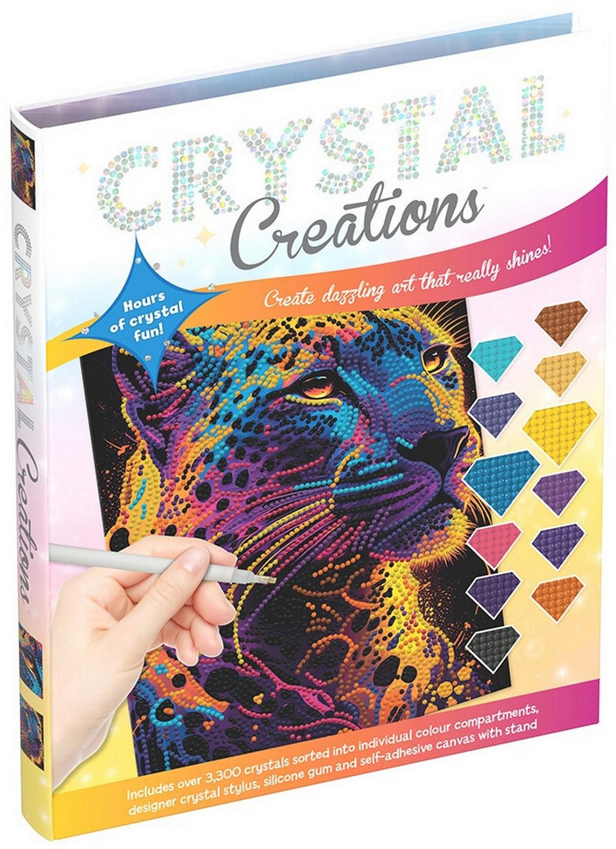 Crystal Creations: Neon Leopard