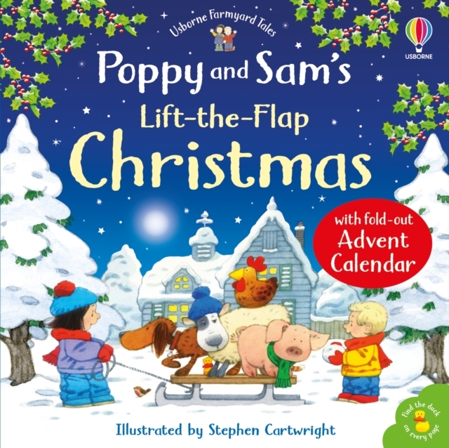 Poppy and Sam's Lift-the-Flap Christmas  (Hardcover)