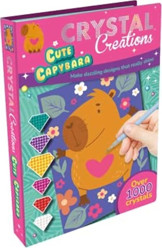 Μίνι Δημιουργίες από κρύσταλλο: Cute Capybara